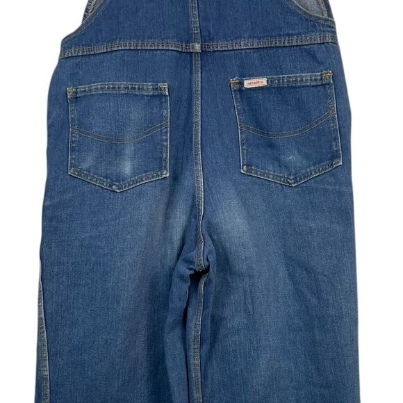 Carhartt Vintage Bib Overalls Canadian Made Size 6 Wide Leg - Picture 11 of 16
